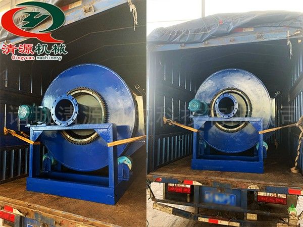 今日發貨安徽客戶水產養殖污水微濾機